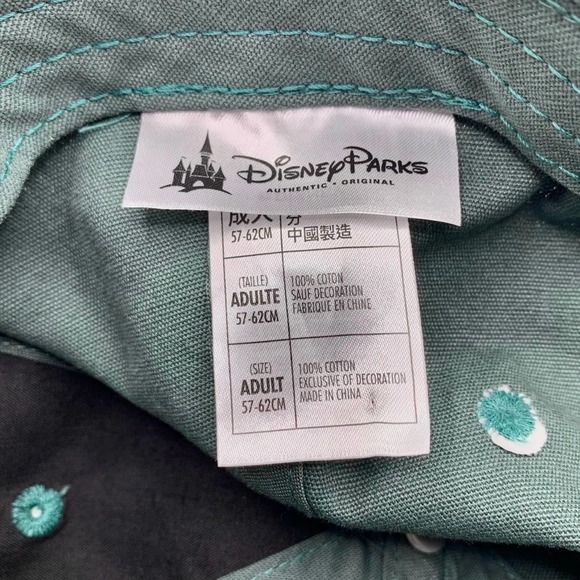 Disney | Unisex | Forest Green Cotton Leather Mickey Mouse Cap | 22-24 Inch - Picture 7 of 7